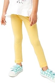 Cotton Rich Button Leggings