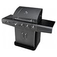 Char Broil Magnum 500 Four-Burner Gas Grill, with Sideburner