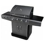 Thumbnail image for Char Broil Magnum 500 Four-Burner Gas Grill, with Sideburner