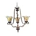 Maxim 13104TGWW Wormwood Vigneto Three Light Chandelier from the Vigneto Collection 1...