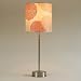 Cancan 2 Adjustable Table Lamp Shade: White Linen, Finish: Brushed Brass