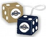Milwaukee Brewers Fuzzy Dice