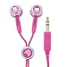 iPopperz IP-JLZ-3002 Rose Crystalline Jewels Ear Bud