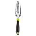 3-Piece Gardening Tools Set (Rake, Trowel and Planter) - Home Garden & Lawn Care Equipment - Fit Most Tool Bags and Belts - Great for Men, Women & Seniors - Rust Resistant