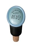 Laid Back Wine Stoppers, Gentlemen Prefer Reds
