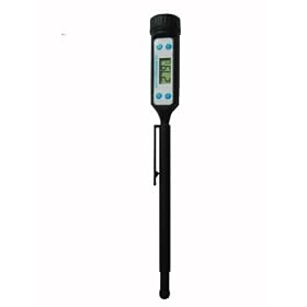 GSI Quality Waterproof Pocket Digital Thermometer, Provides Quick Measurment Temperature Readings - For Food Processing, Refrigeration, Heating, HVAC, Etc.: Kitchen &amp; Dining