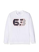 Automobili Lamborghini Camiseta Manga Larga (Blanco)