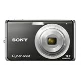 Sony Cybershot DSC-W190 12.1MP Digital Camera with 3x Super Steady Shot Stabilized Zoom and 2.7 inch LCD (Black)