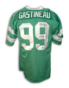 Mark Gastineau Signed New York Jets Throwback Jersey - Sack Exchange