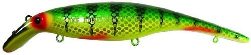 Musky Mania Believer, Yellow Belly Perch, 10-Inch by Musky Mania