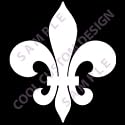 Fleur De Lis Window Decal (CHOICE OF COLORS!)