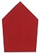 Durable Flat Weave 100% Cotton Solid Tomato Red Napkins 22x22 Inches Set of Six