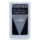 10 Feather Razor Blades NEW Hi-stainless Double Edge