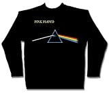 Pink Floyd T-Shirt - Pink Floyd Dark Side of Moon Longsleeve Black Tee