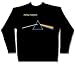 Pink Floyd T-Shirt - Pink Floyd Dark Side of Moon Longsleeve Black Tee