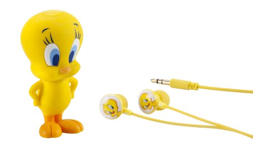 Emtec Electronics Looney Tunes USB 8GB MP3 Player, Tweety (EKMP38GM700US)