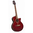 Takamine G260C-WR FXC Cutaway Acoustic Guitar - Wine Red