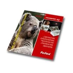 AC - 5Bl. Folex-T-Shirt Tansferfolie.Eine spezielle Transferfolie/Transferpapier zum Aufb�geln/Bedrucken von weissen und hellen Baumwoll- T-Shirts, Basecaps,Sweat-Shirts, Baumwoll-Taschen,Bettw�sche,Fahnen,....