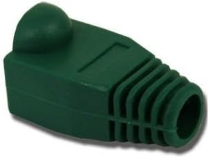 100 Pcs LOT Green Cat5 Cat5e Cat6 Rj45 8p8c Plug End Boot Cap Snagless