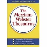 MER637 Thesaurus, 5-3/4x8-1/2, Paperback, 688 Pages