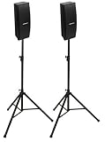 Bose Panaray 402 Speakers (Pair) + 2 Bose SS-10 Stands