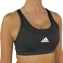 adidas Team Climacool Racerback Sportsbra Womens - Black/White Extra Large