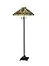 Dale Tiffany TF10498 Old Park Mission Floor Lamp, Fieldstone and Art Glass Shade
