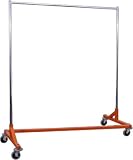 Heavy Duty Z Rack Rolling Garment Rack / Clothing Rack