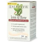 Estroven Joint & Bone Glucosamine & Chondroitin Caplets with Calcium - 24 Ea