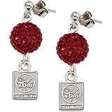 NBA Philadelphia 76ers LogoArt Ovation Earrings