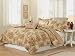 Vespia Collection 3-Piece Cotton Quilt, King, Multi-Colored Floral
