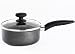 Proctor Silex 52509 Aluminum Nonstick Softhandle 2 Quart Covered Sauce Pan, Black