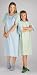 "Comfort-Knit" Collection gown IV and none IV, Tween, 8-11 years, Green/Blue