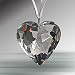 Crystal Hanging Feng Shui Heart #841