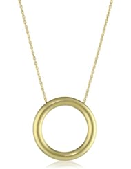 Dean Davidson "CLASSICS" Gold Circle Pendant Necklace 30" Necklace
