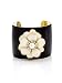 Marciano Enya Flower Enamel Cuff, BLACK