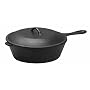 Universal Housewares Pre-Seasoned Cast Iron Chicken Fryer