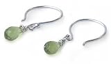 Peridot earrings, 'Dewdrops'