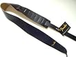 Fender Plain Leather Guitar Strap With Logo, Black