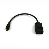 Cablesson ® Ivuna Micro HDMI 0.2m Verlängerung - bis 1080p - v1.4 - Audio & Video - Full HD - HD-Geräte anschließen mit dem neuen Micro HDMI Stecksystem auf PC oder TV