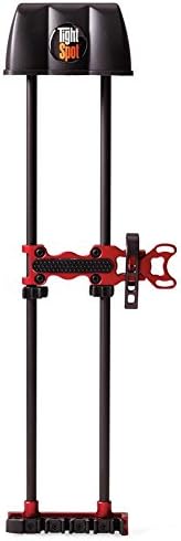 Tightspot Quiver Hunting Shooting Archery Lightweight 5-Arrow Full-Size Quiver with Quick Draw System, Red, Right Hand