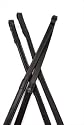 Collegiate One Sided Rubber Reins-Black