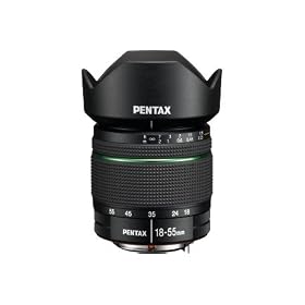 Pentax 18-55mm II smc-DA Lens; f/3.5-5.6 ED AL (IF)