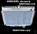 Mustang 1968-1969 New All Aluminum High Performance Radiator Image