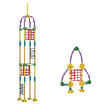 Tinkertoy Super Tink Building Set