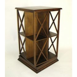 Eiffel Book Stand (light brown) (34H x 19W x 19D) by WAYBORN