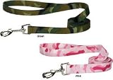 PINK - 6 FOOT - Camo Dog Leads