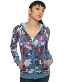 Luxirie by LRG - Luxirie by LRG The Army of One Lurex Z/U Hoody,Sweatshirts for Women