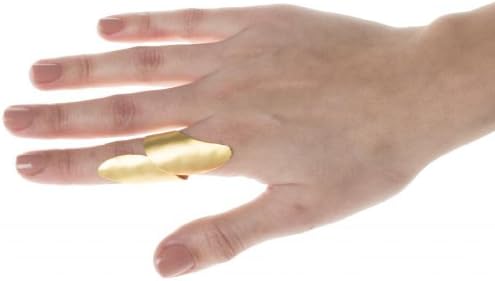 Handmade 24K Yellow Gold Plated Unique Design Fashionista Adjustable Thumb Band Ring