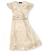 BCX Girls Lurex Mesh Dress